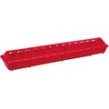 Little Giant Poultry Feeder, 15 lb Capacity, 28Compartment, PlasticPolypropylene, FlipTop Mounting 820